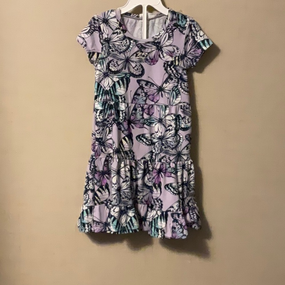 Knitworks Black Flutter Sleeve Casual Sundress